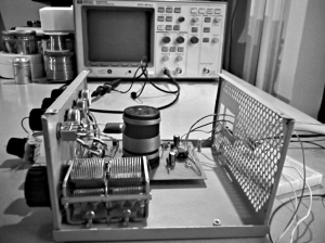 Regenerative receiver in an old PSU case 